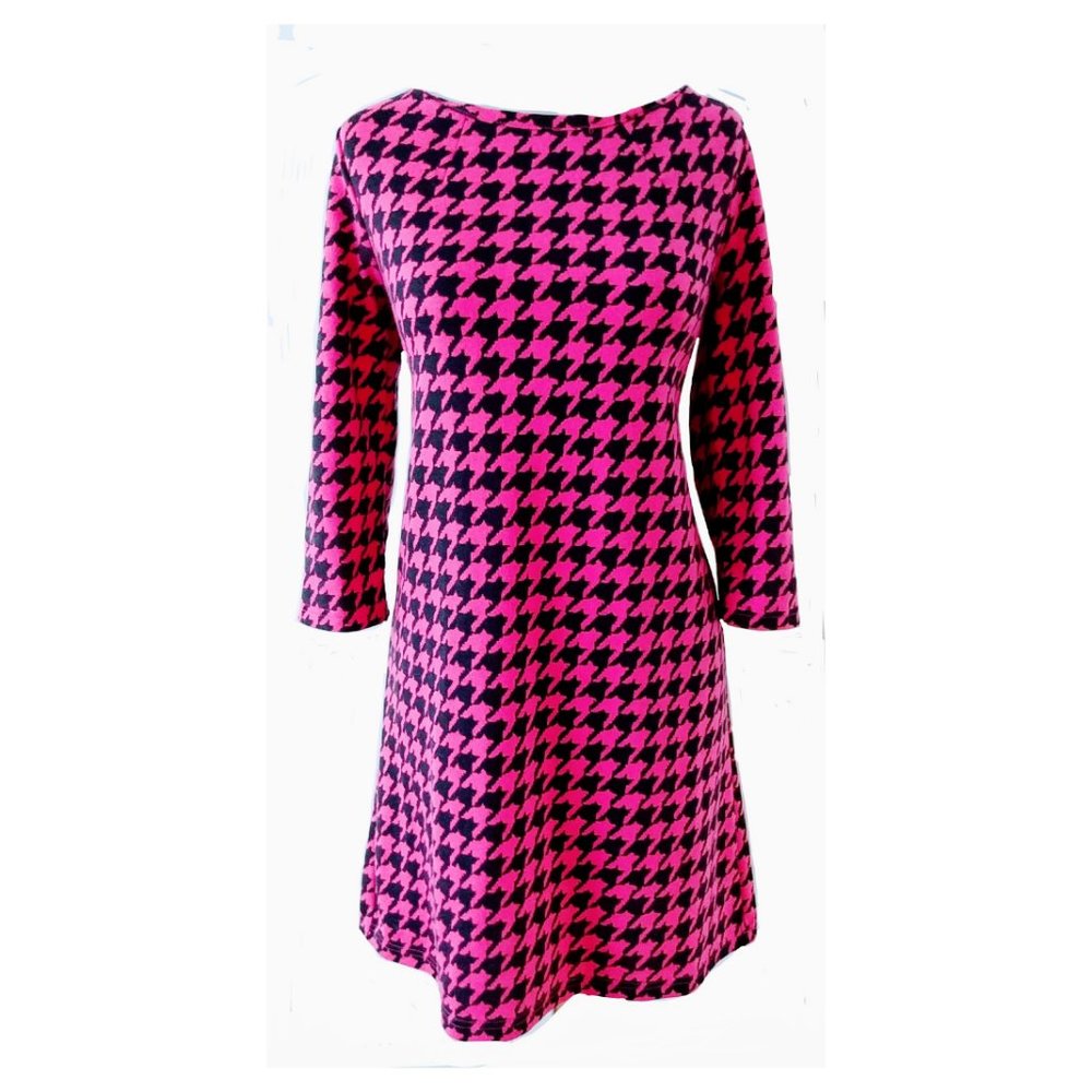 Houndstooth dress